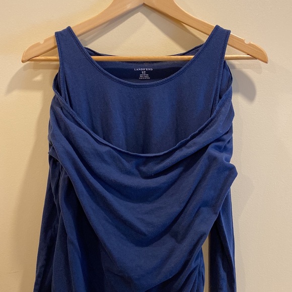 LANDS’ END Long Sleeve Cowl Neck Top - Picture 3 of 9